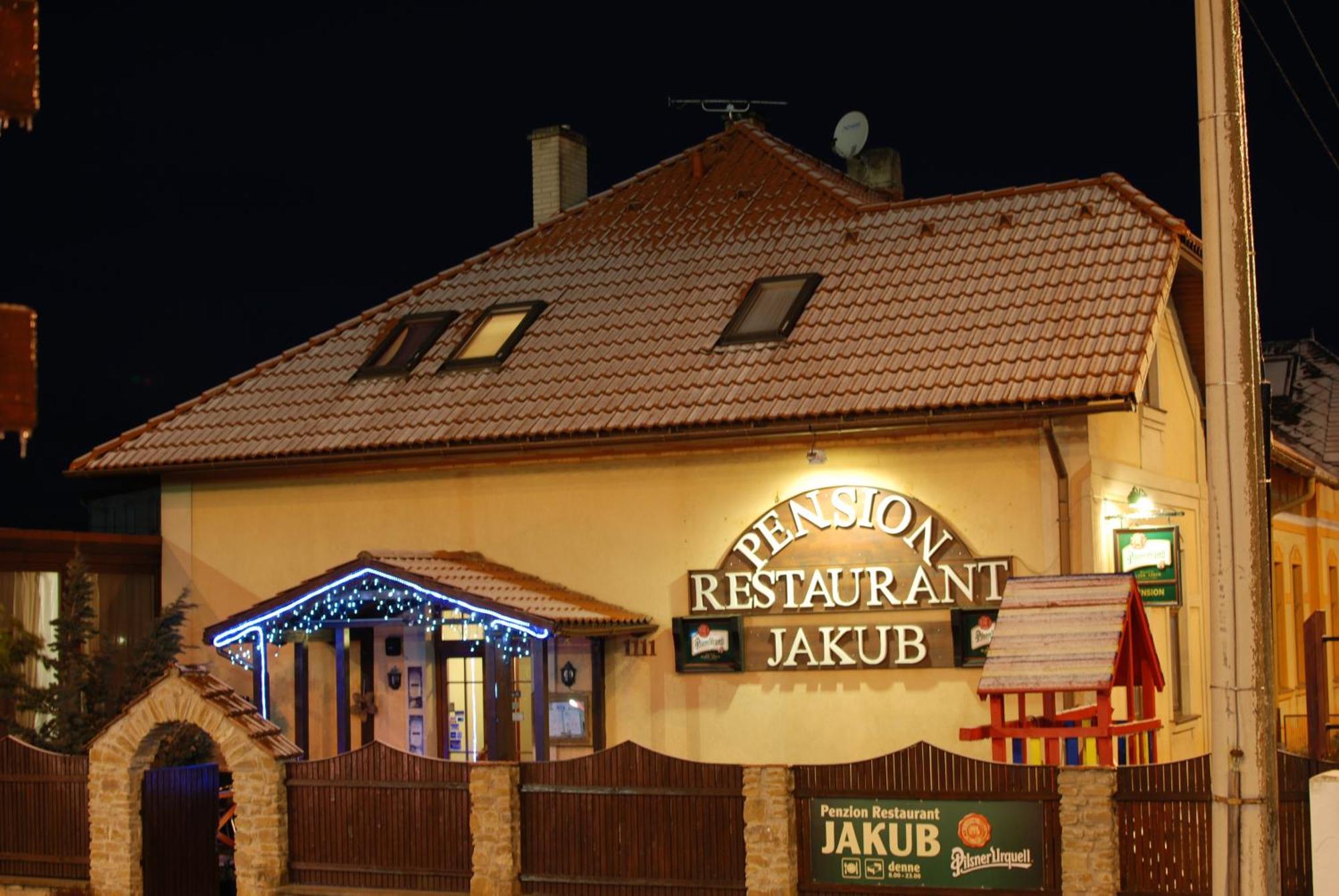Penzion Restaurant Jakub ポプラト エクステリア 写真